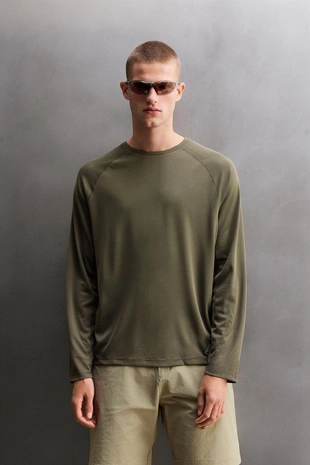 Техническая футболка для гравела с длинным рукавом- Заказать в России