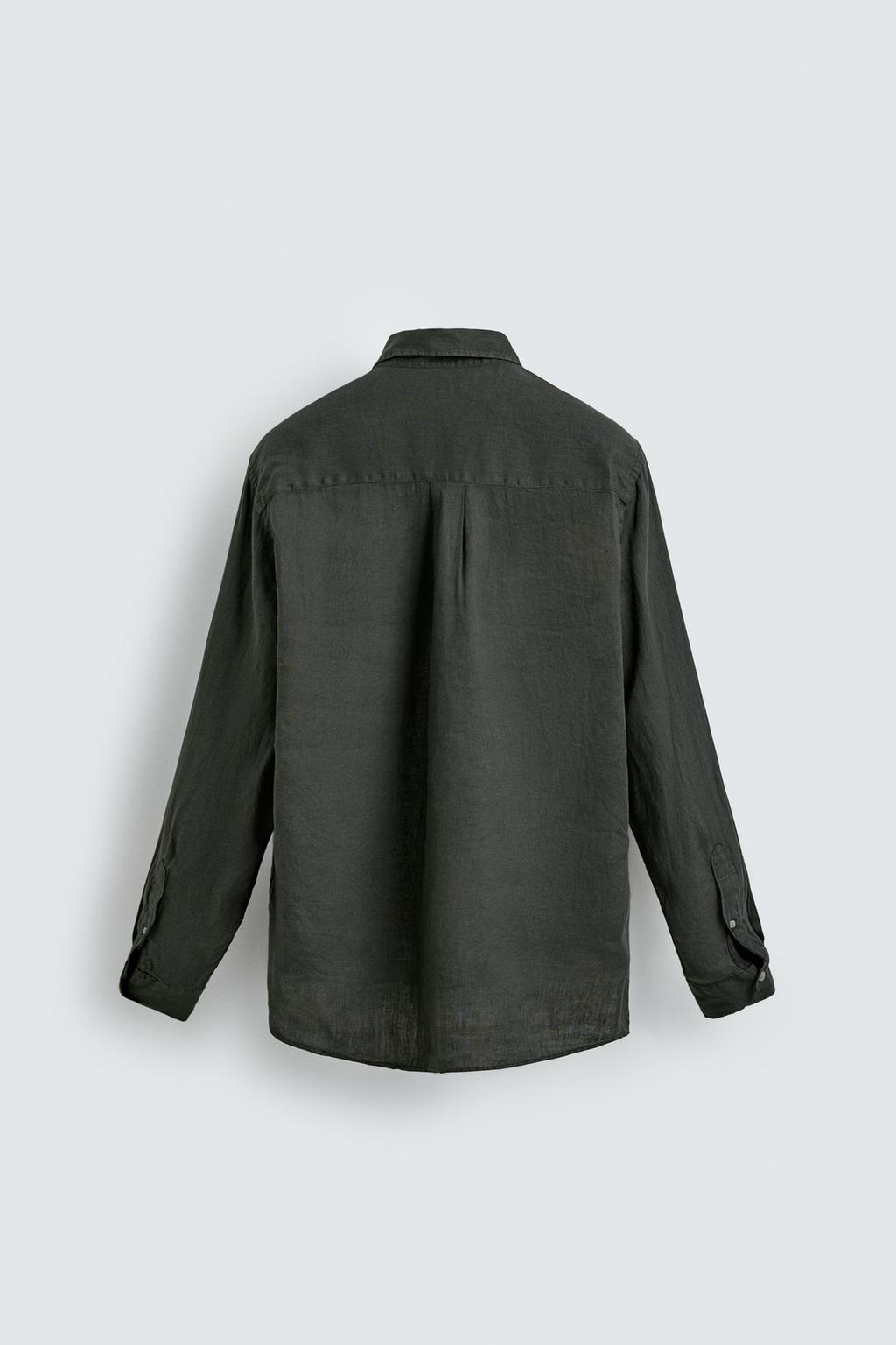 РУБАШКА REGULAR FIT ИЗ 100% ЛЬНА