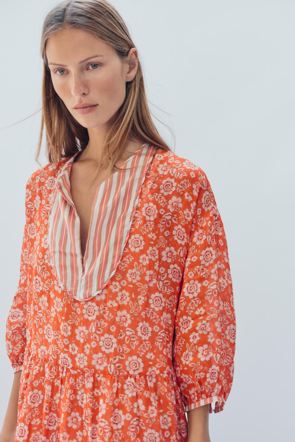 Платье-кафтан limited edition из рами