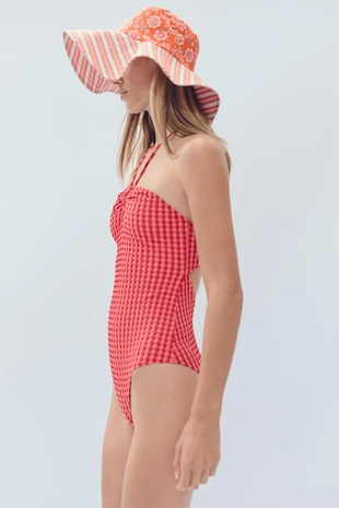 Вафельная шляпа с принтом limited edition- Заказать в России