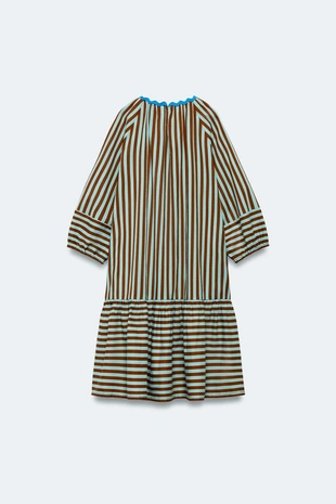 Платье волнистой полосатой limited edition для детей 2-14 лет- Заказать в России
