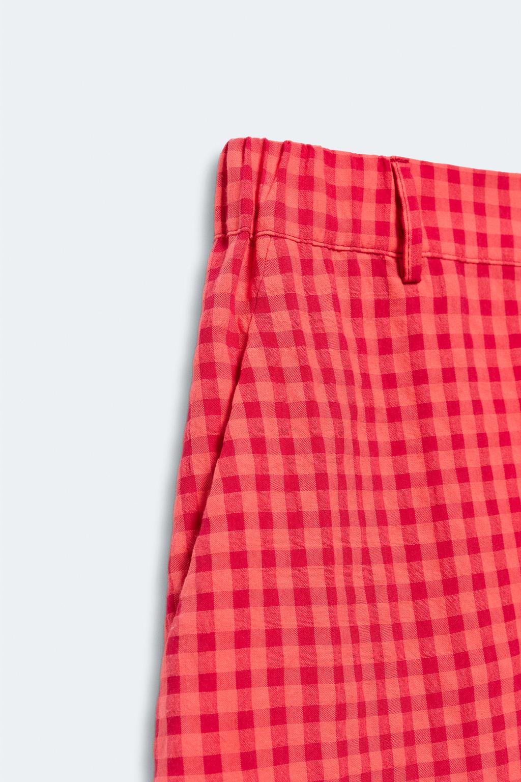 Брюки в клетку limited edition carrot fit