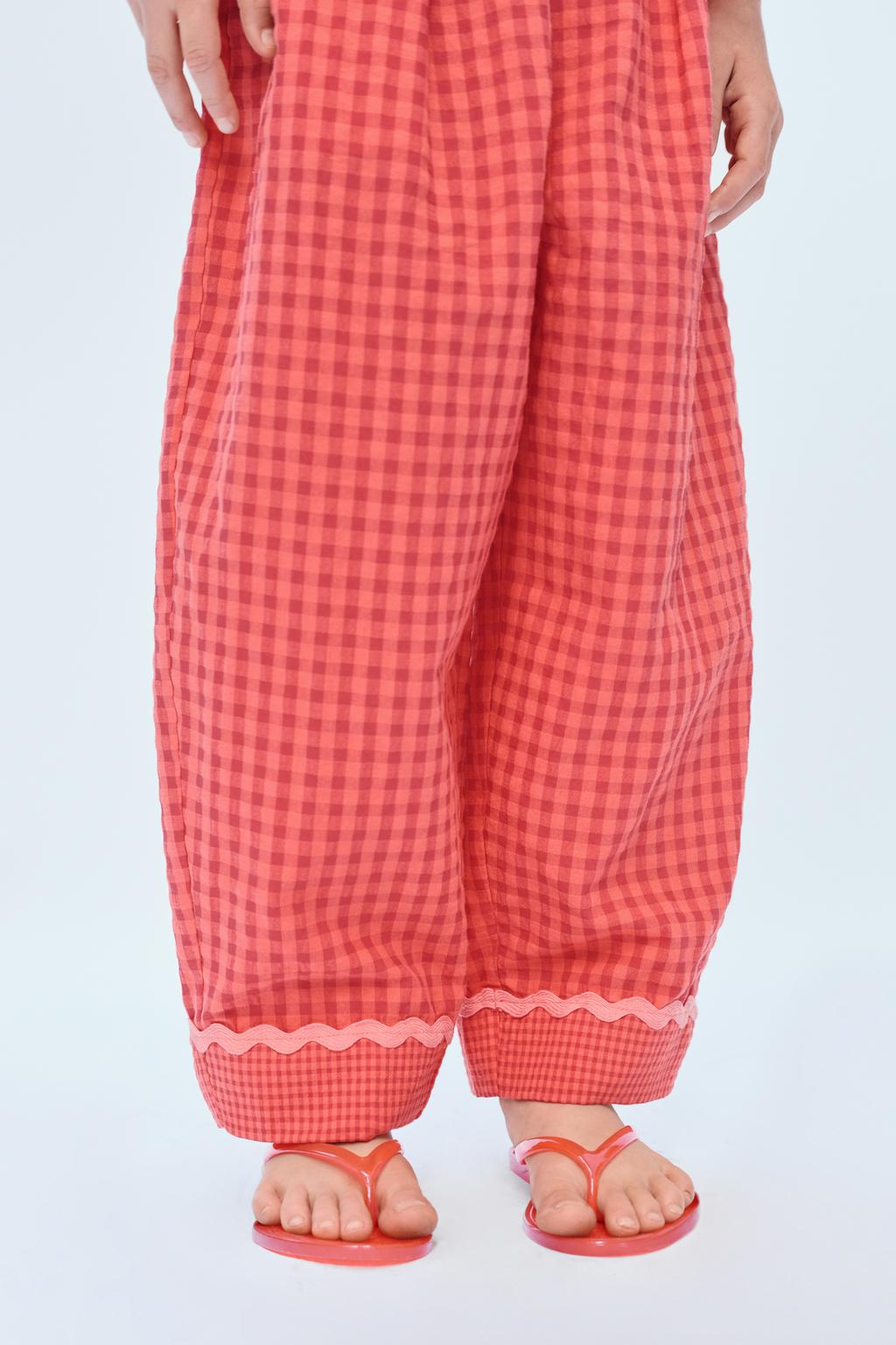 Брюки клетчатые limited edition 2-14 лет