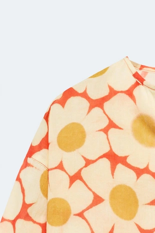 Рубашка с цветочным принтом из ограниченной коллекции для детей 2-14 лет- Заказать в России