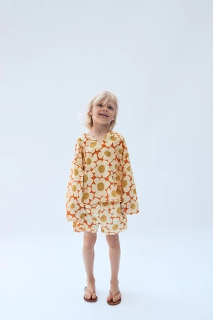 Плавки limited edition с цветочным узором 2-14 лет- Заказать в России