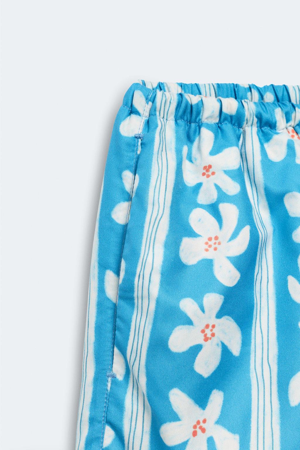 Плавки limited edition с цветочным принтом 2-14 лет