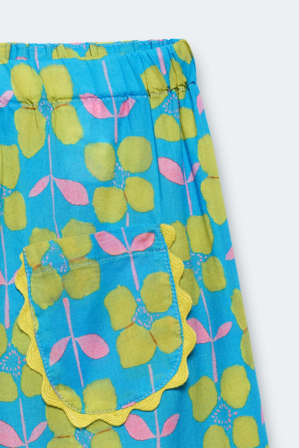 Кюлоты с цветочным принтом, лимитированное издание (2-14 лет)