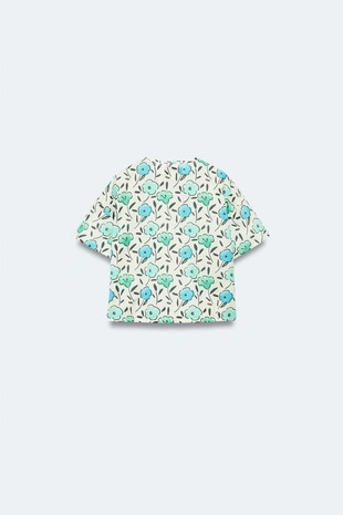 Блуза с цветочным принтом limited edition для детей от 2 до 14 лет- Заказать в России