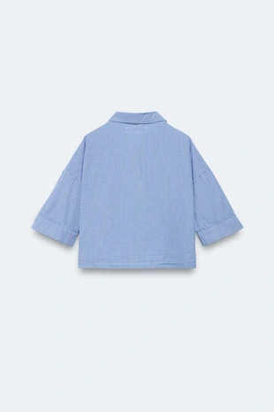 Рубашка в гингем для детей 6-14 лет / limited edition- Заказать в России