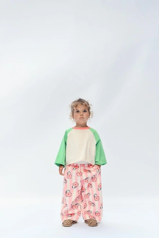 Брюки-бананы с цветочным принтом из ограниченной коллекции на 2-14 лет- Заказать в России