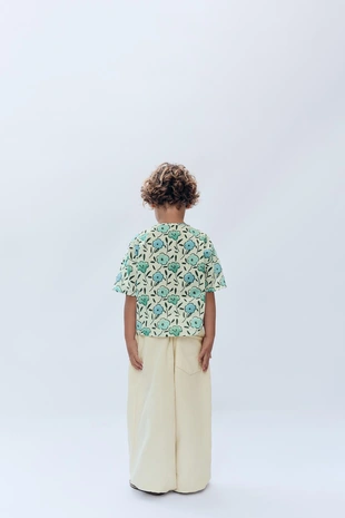 2-14 лет / брюки-саруэль из хлопка и льна limited edition- Заказать в России