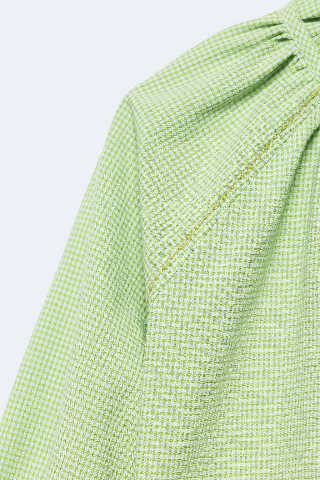 Блуза в клетку (возраст 2-14) / лимитированное издание