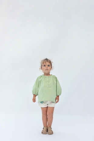 Блуза в клетку (возраст 2-14) / лимитированное издание- Заказать в России