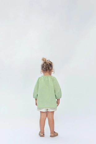 Блуза в клетку (возраст 2-14) / лимитированное издание- Заказать в России