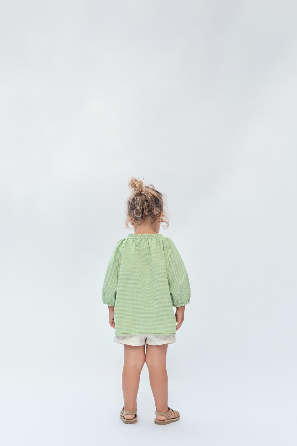 Шорты limited edition с цветочным швом на поясе для девочек от 2 до 14 лет