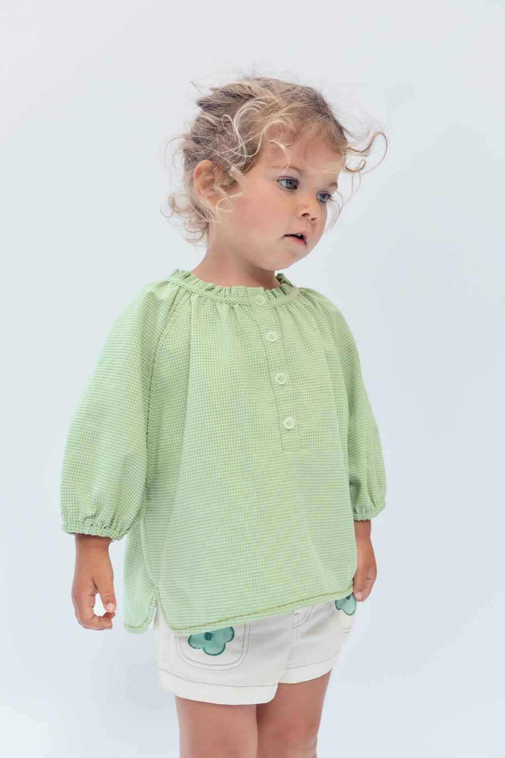 Шорты limited edition с цветочным швом на поясе для девочек от 2 до 14 лет