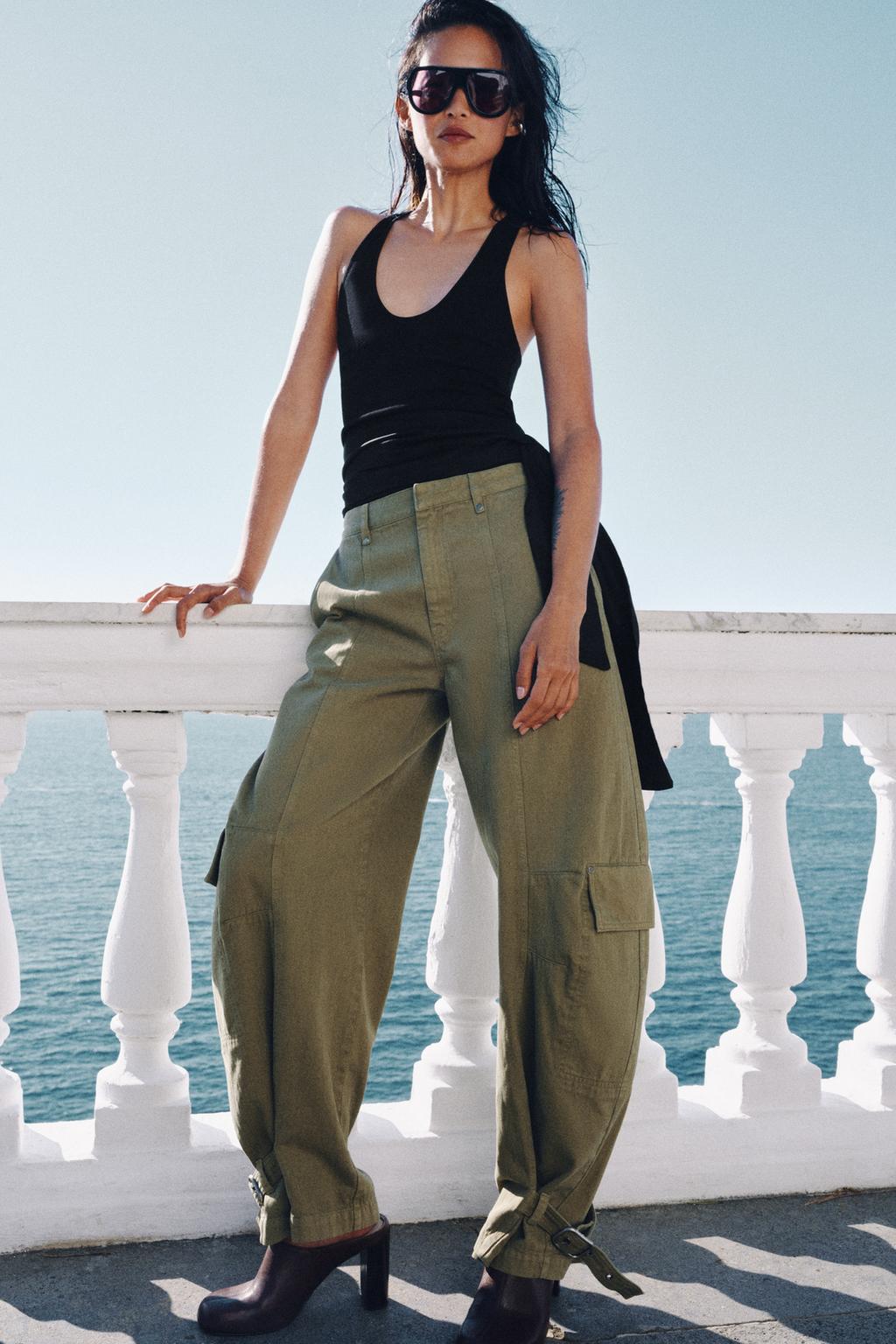 БРЮКИ КАРГО BARREL — ZW COLLECTION