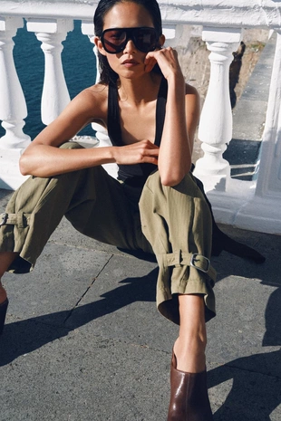 Брюки карго Barrel — Zw Collection- Заказать в России