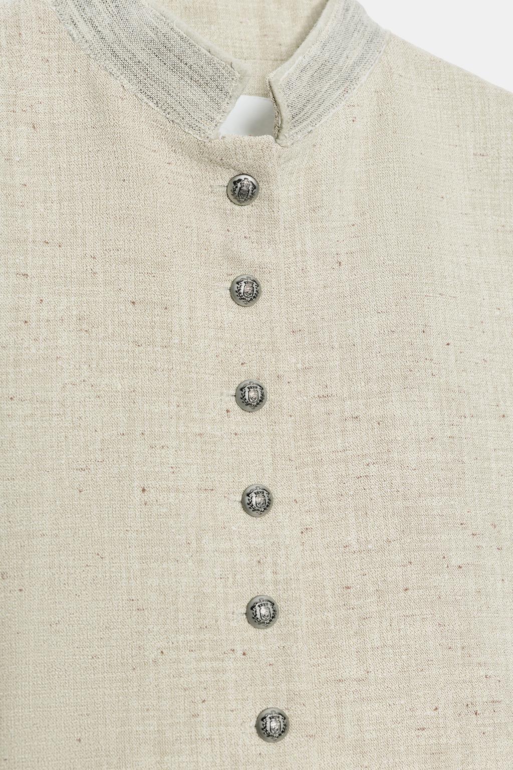 БЛЕЙЗЕР СО СКЛАДКАМИ — ZW COLLECTION