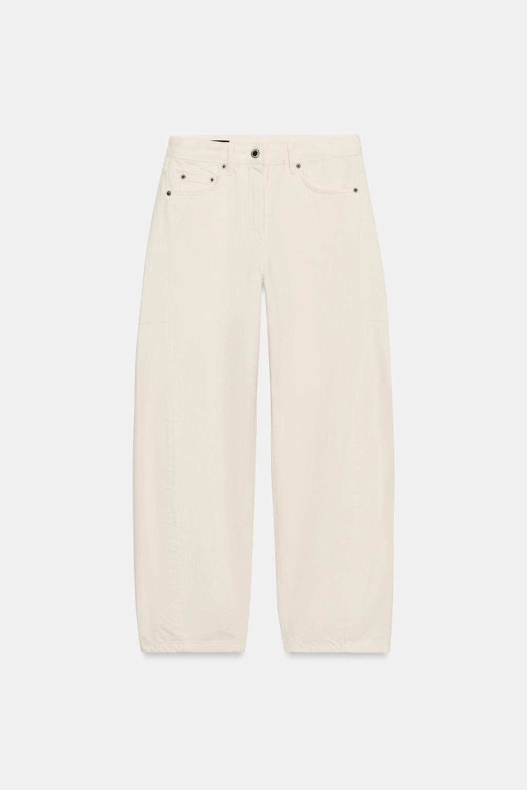 ДЖИНСЫ ZW COLLECTION ANKLE BALLOON СО СРЕДНЕЙ ПОСАДКОЙ