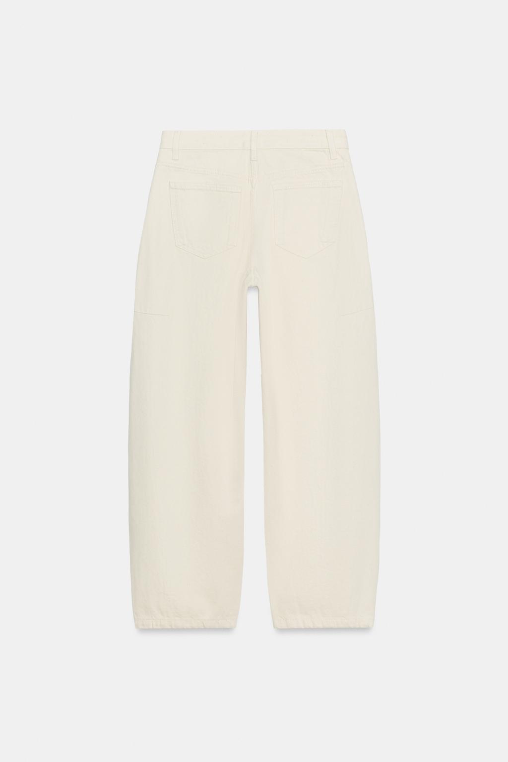 ДЖИНСЫ ZW COLLECTION ANKLE BALLOON СО СРЕДНЕЙ ПОСАДКОЙ