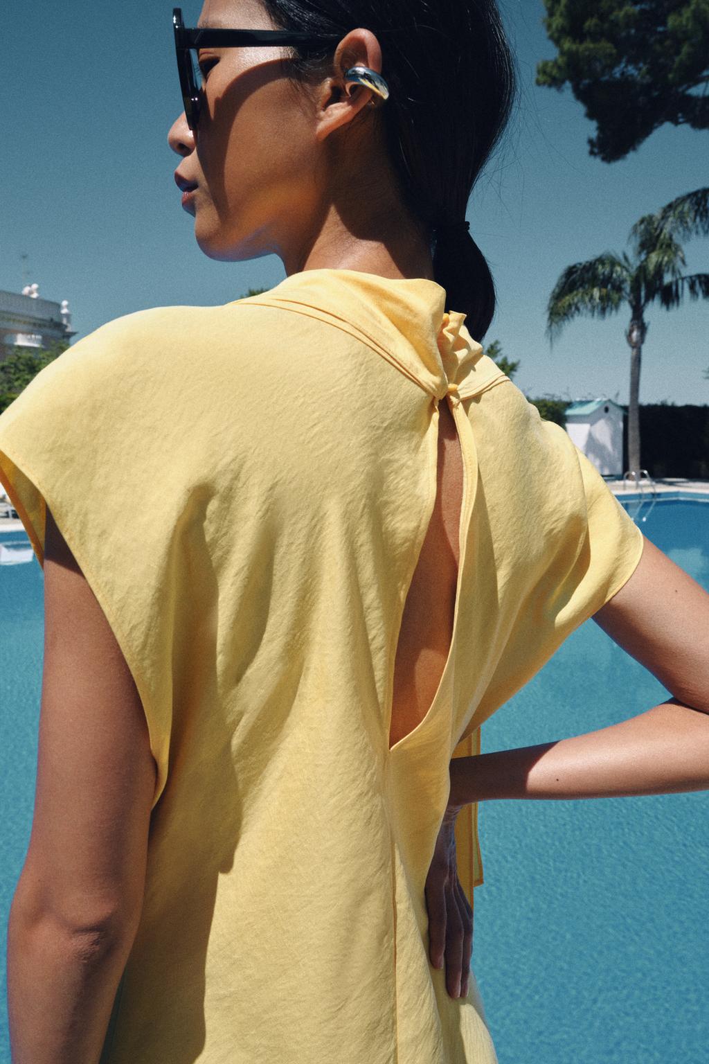 ПЛАТЬЕ МИДИ СВОБОДНОГО КРОЯ — ZW COLLECTION