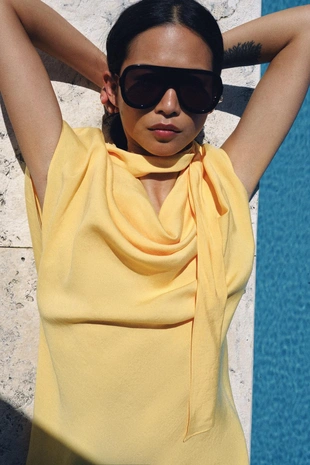 Платье миди свободного кроя — Zw Collection- Заказать в России