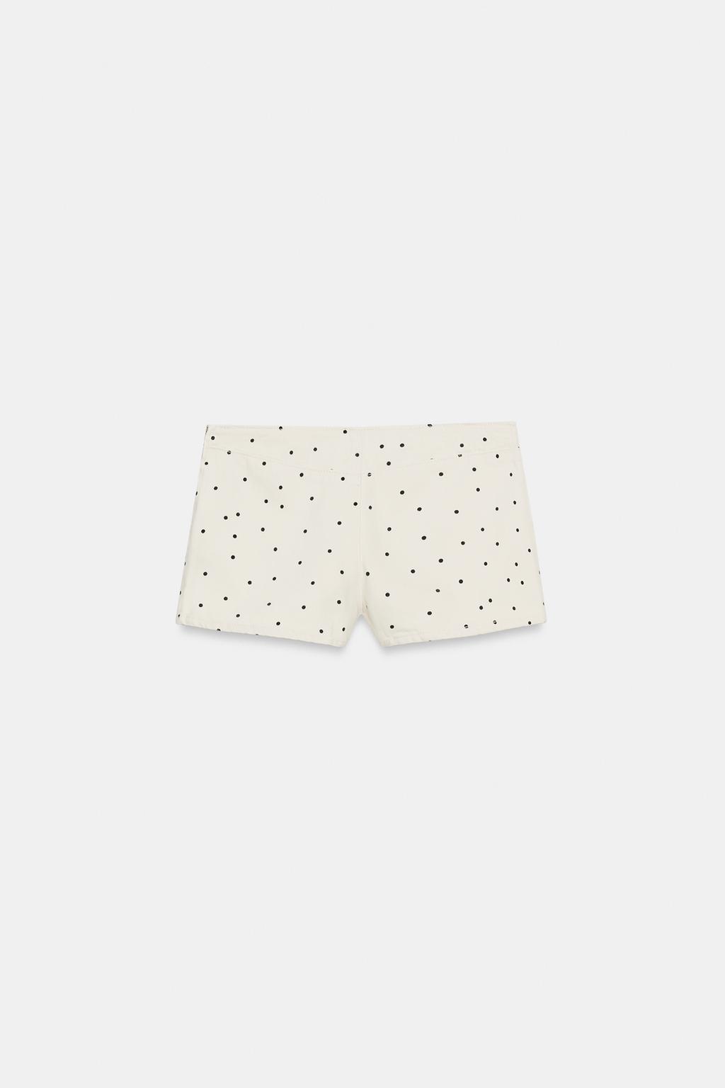 МИНИ-ШОРТЫ В ГОРОШЕК