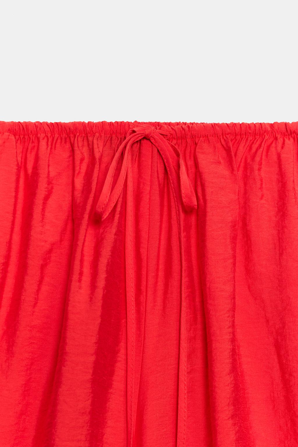 БРЮКИ ПАЛАЦЦО НА ШНУРКЕ