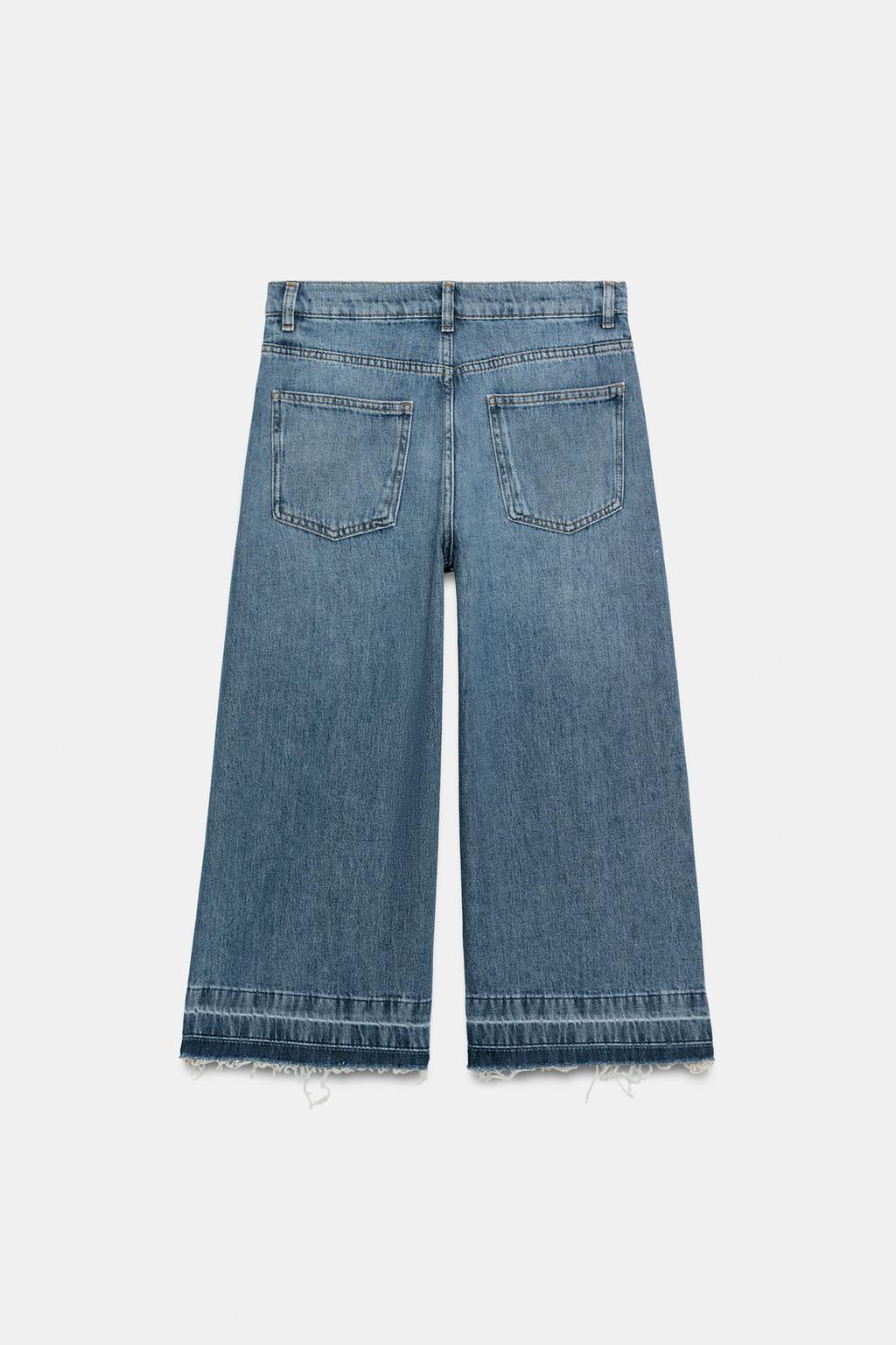 ШИРОКИЕ ДЖИНСОВЫЕ ШОРТЫ — ZW COLLECTION