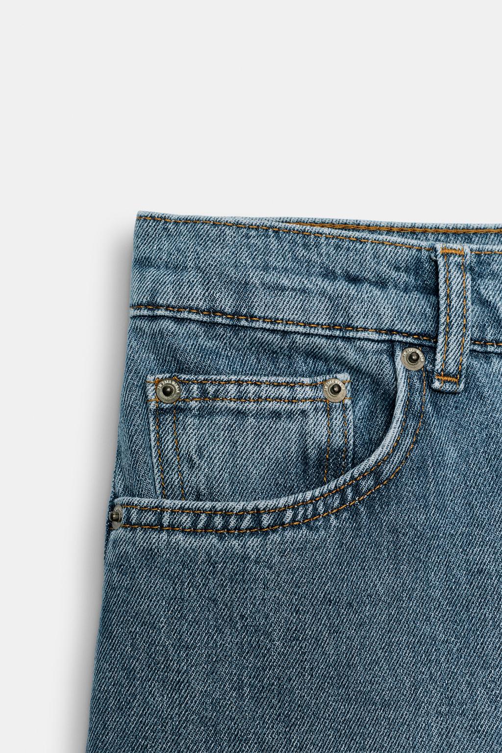 ШИРОКИЕ ДЖИНСОВЫЕ ШОРТЫ — ZW COLLECTION