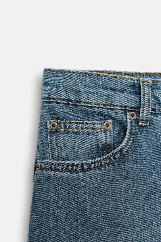 ШИРОКИЕ ДЖИНСОВЫЕ ШОРТЫ — коллекция Zara «ZW»