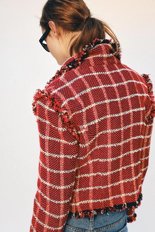 Текстурный блейзер Zw Collection- Заказать в России