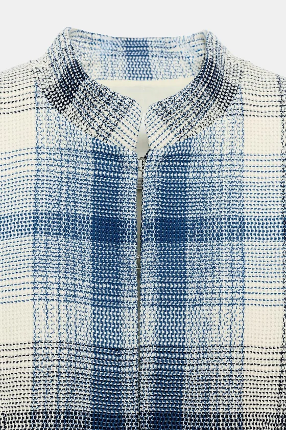 БЛЕЙЗЕР С БАСКОЙ ИЗ ТЕКСТУРНОЙ ТКАНИ — коллекция Zara «ZW»