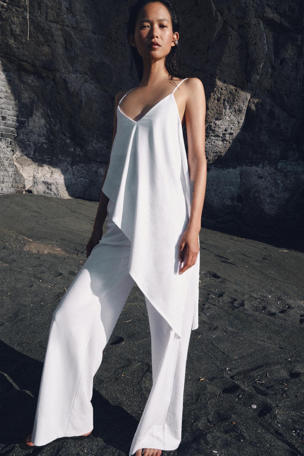 ТОП АСИММЕТРИЧНОГО КРОЯ ИЗ ПЛОТНОГО ХЛОПКА