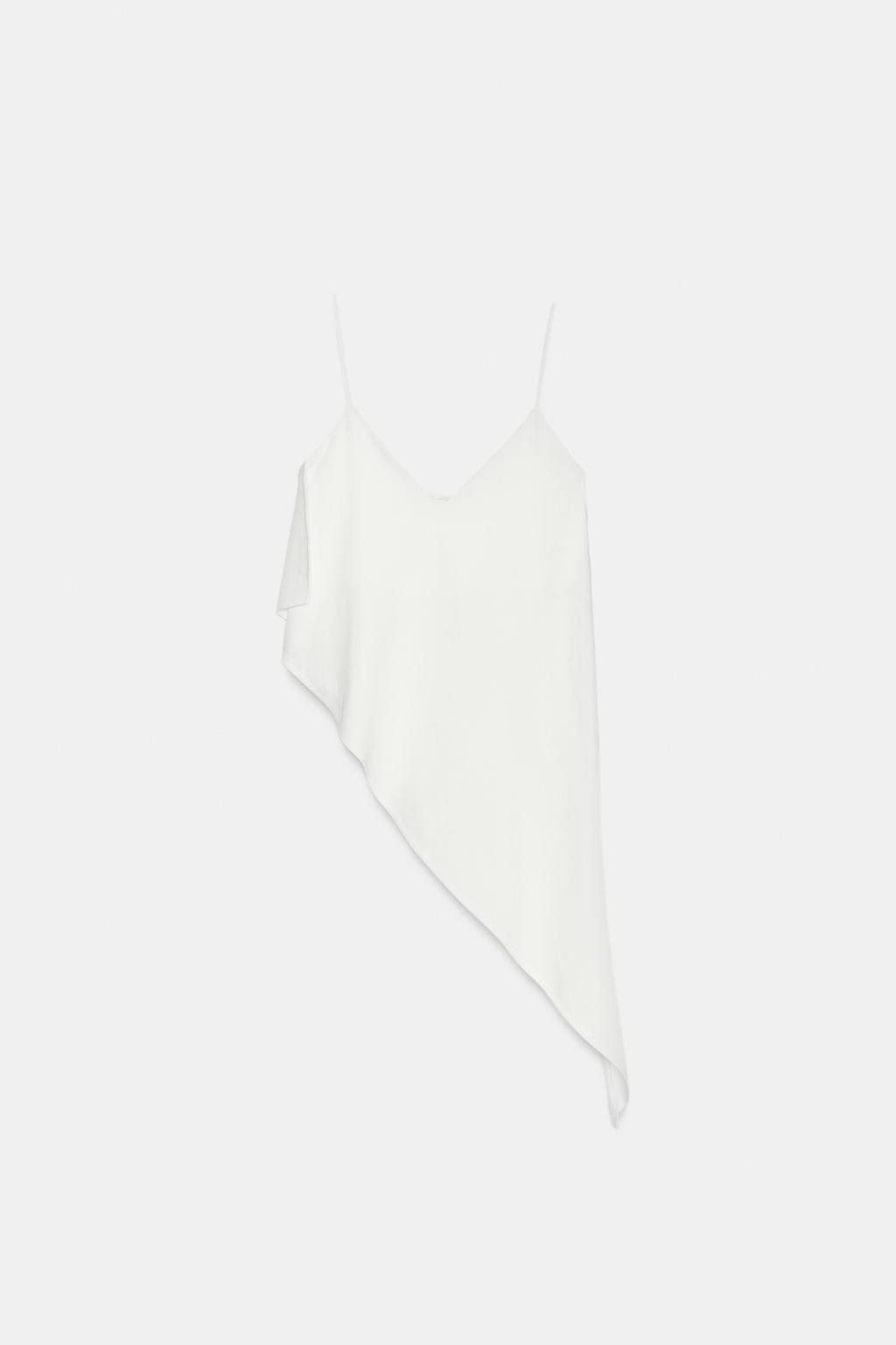 ТОП АСИММЕТРИЧНОГО КРОЯ ИЗ ПЛОТНОГО ХЛОПКА