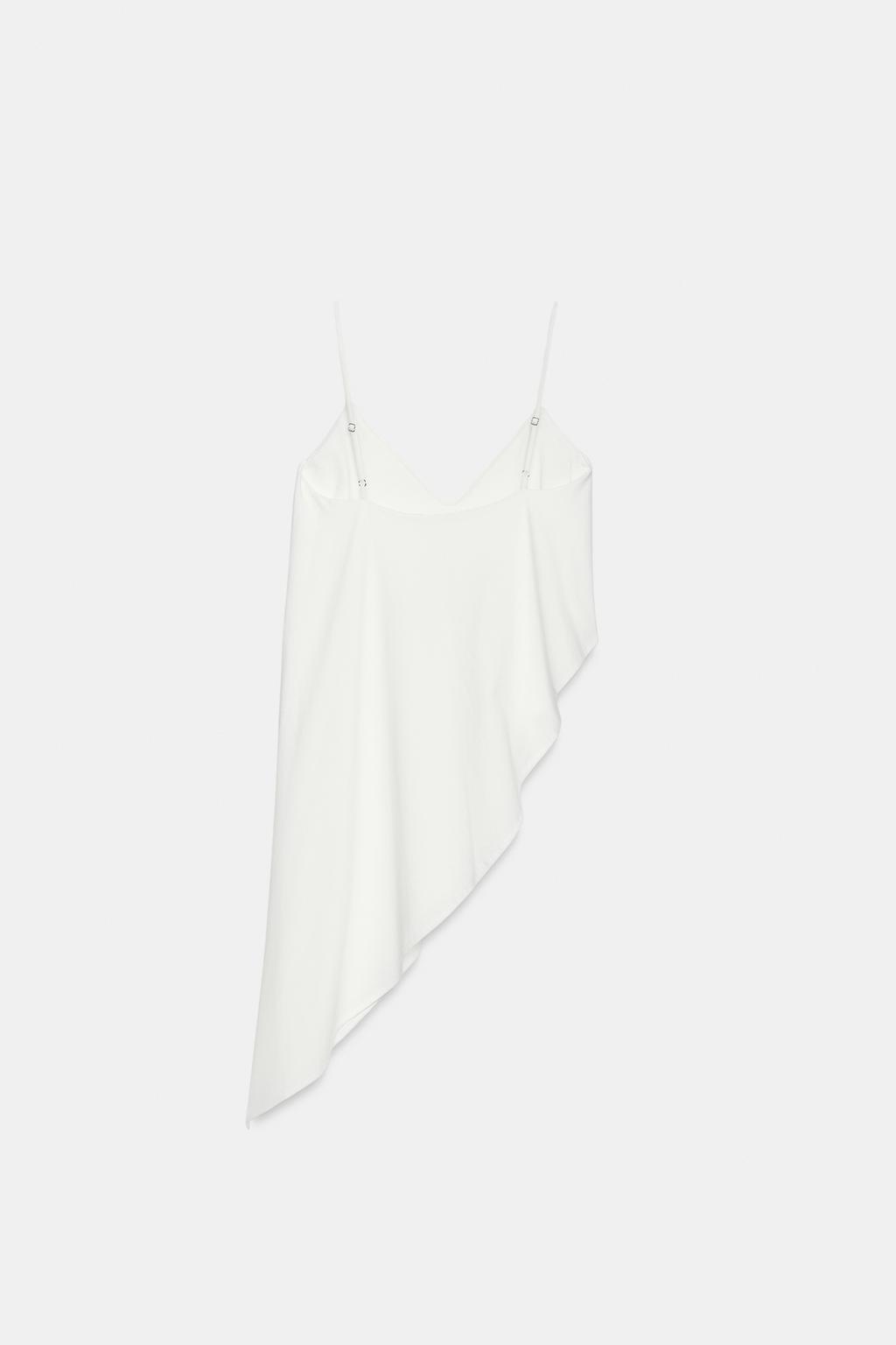 ТОП АСИММЕТРИЧНОГО КРОЯ ИЗ ПЛОТНОГО ХЛОПКА