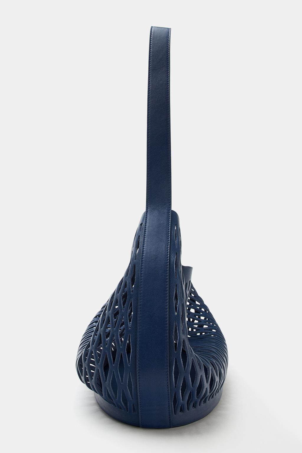 КОЖАНАЯ СУМКА С ПЕРФОРАЦИЕЙ