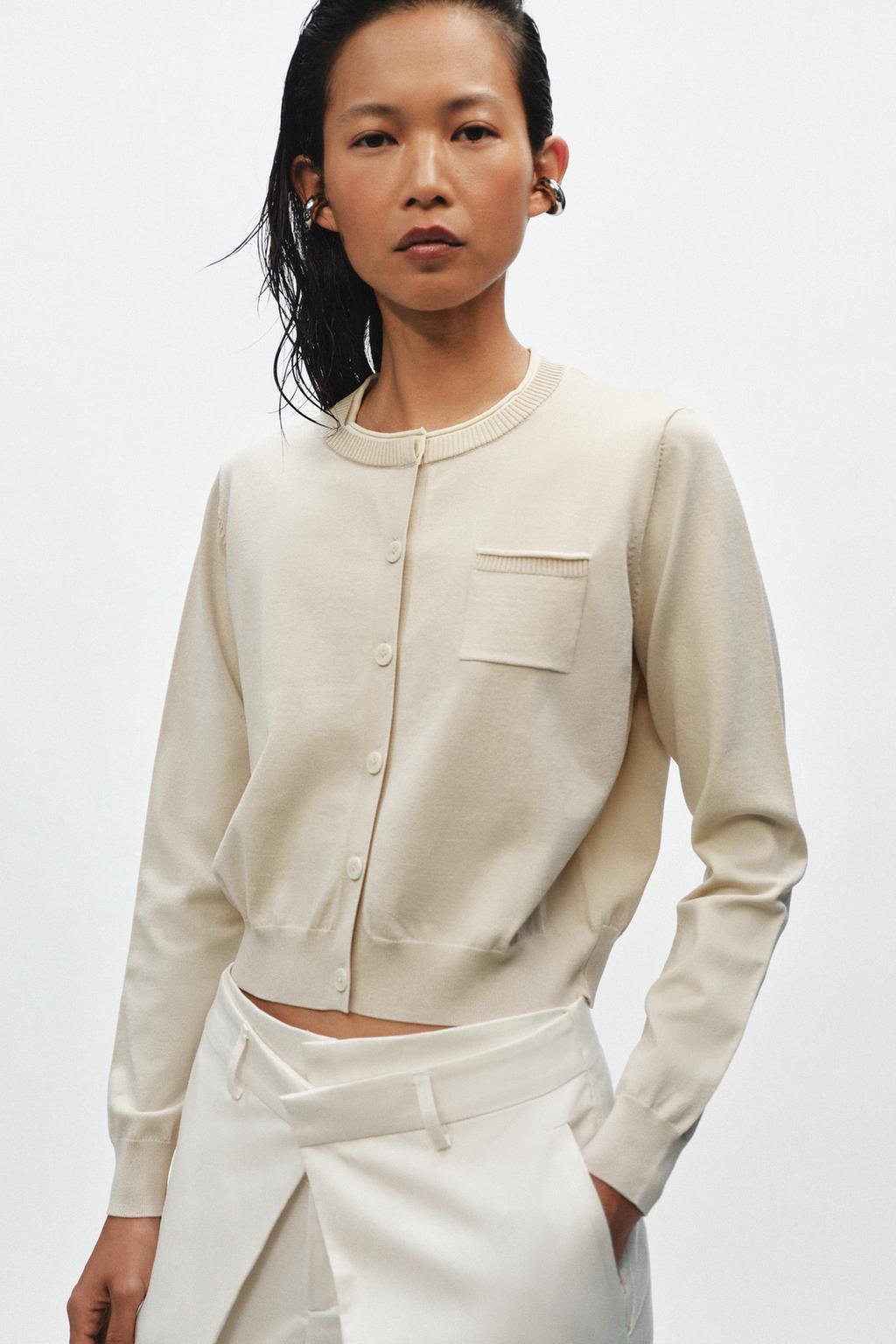 КОМБИНИРОВАННЫЙ КАРДИГАН