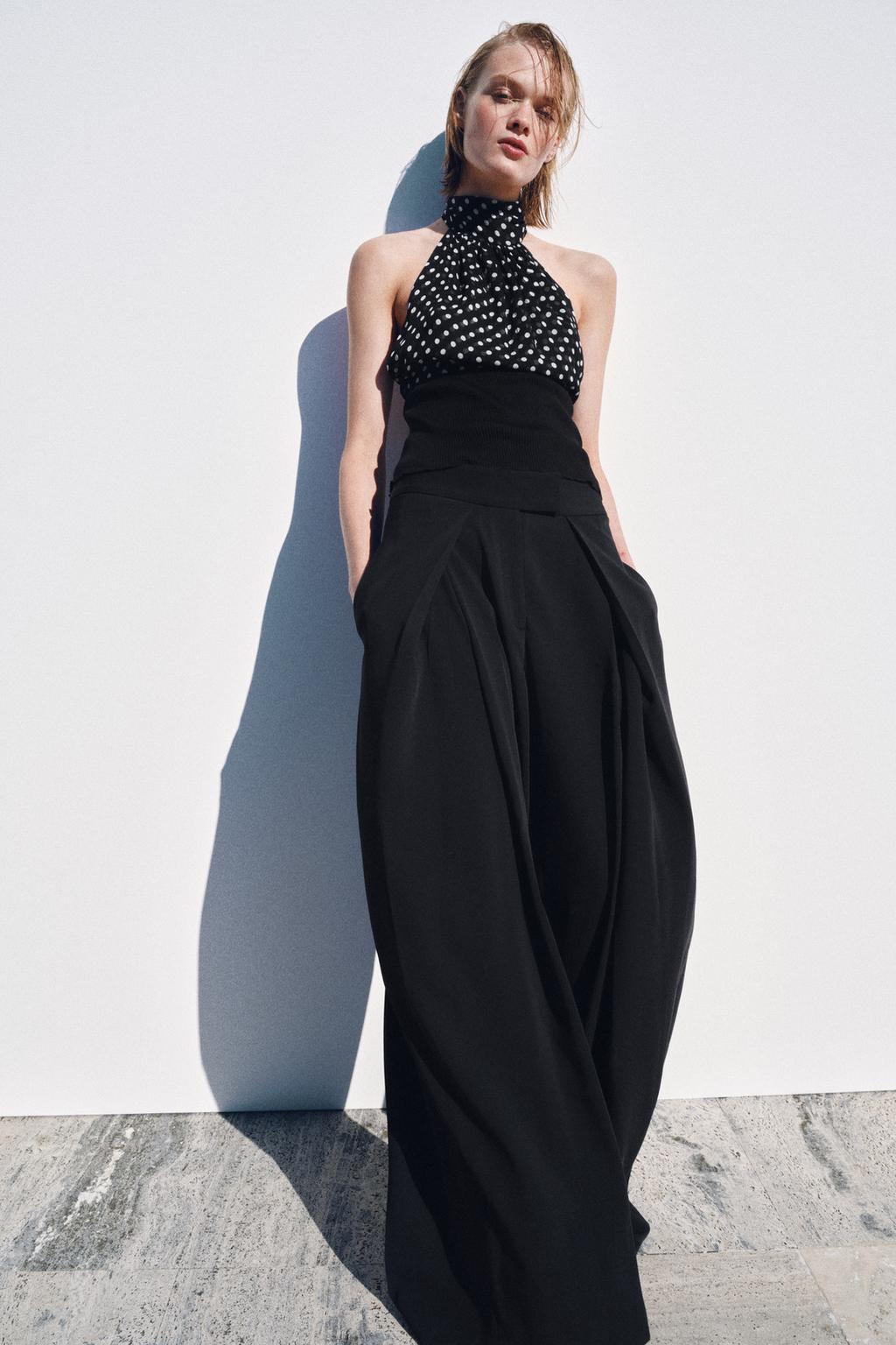 ТОП С ГОРЛОВИНОЙ ХАЛТЕР И ГОРОШКОМ