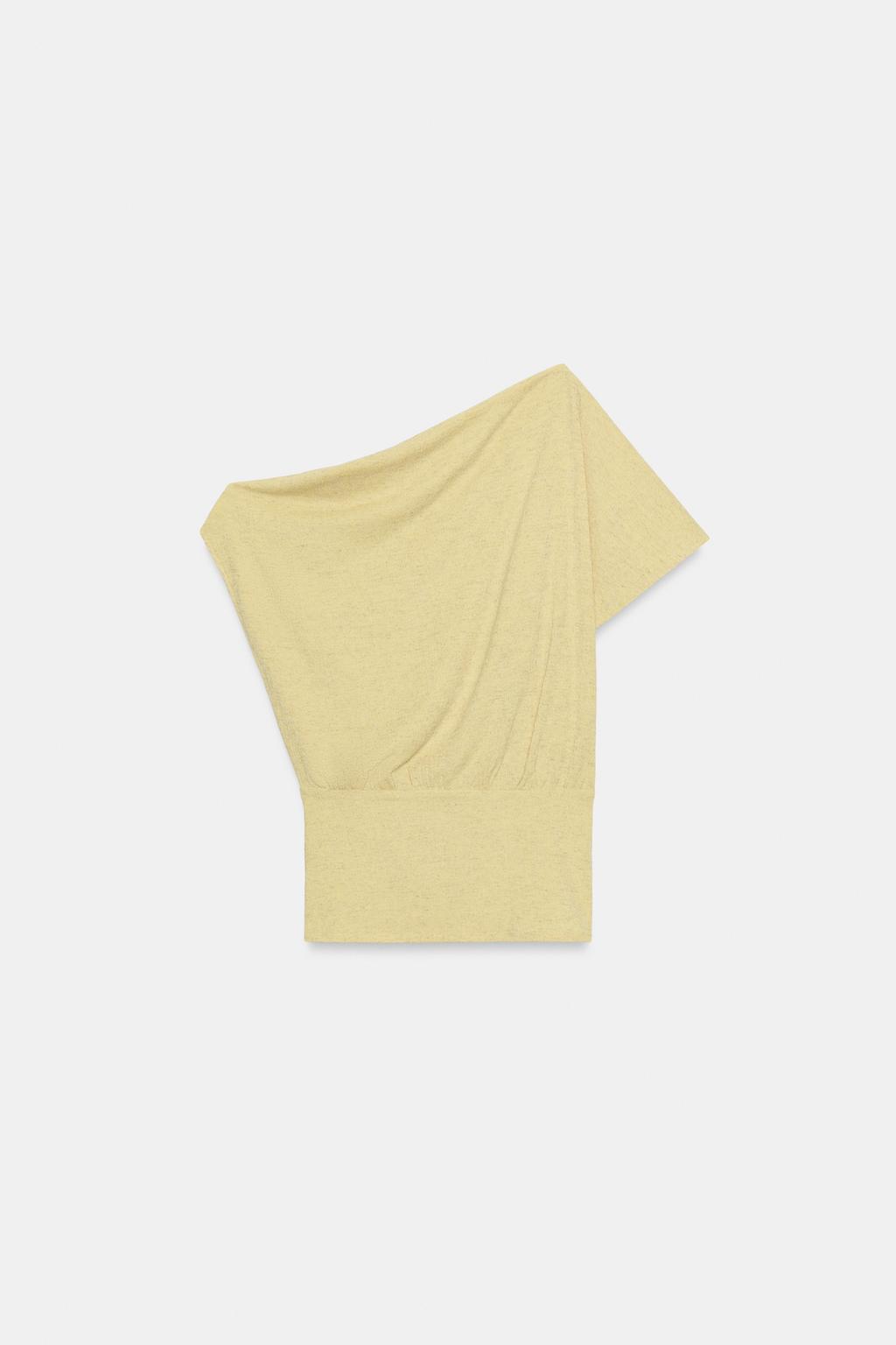 ТОП АСИММЕТРИЧНЫЙ ИЗ РЕЛЬЕФНОЙ ТКАНИ