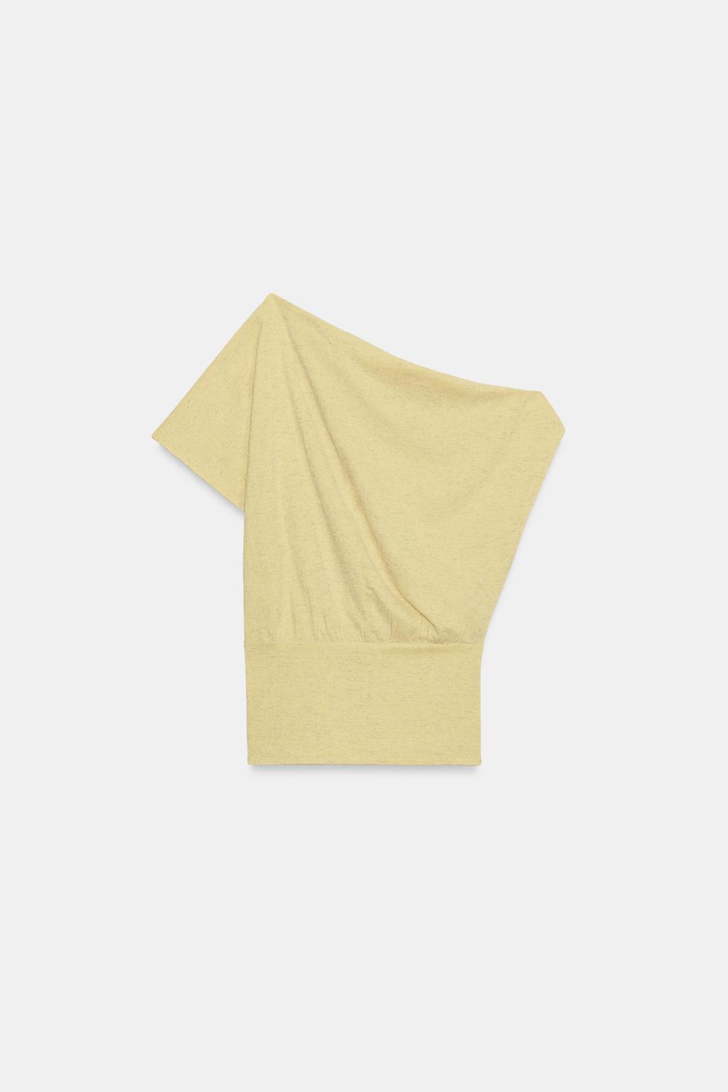 ТОП АСИММЕТРИЧНЫЙ ИЗ РЕЛЬЕФНОЙ ТКАНИ