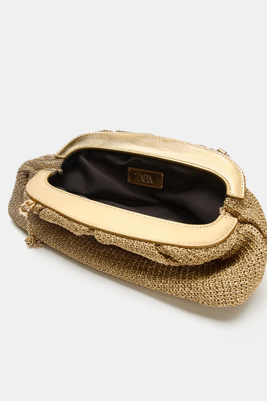 КЛАТЧ С ПЛЕТЕНЫМ КОРПУСОМ