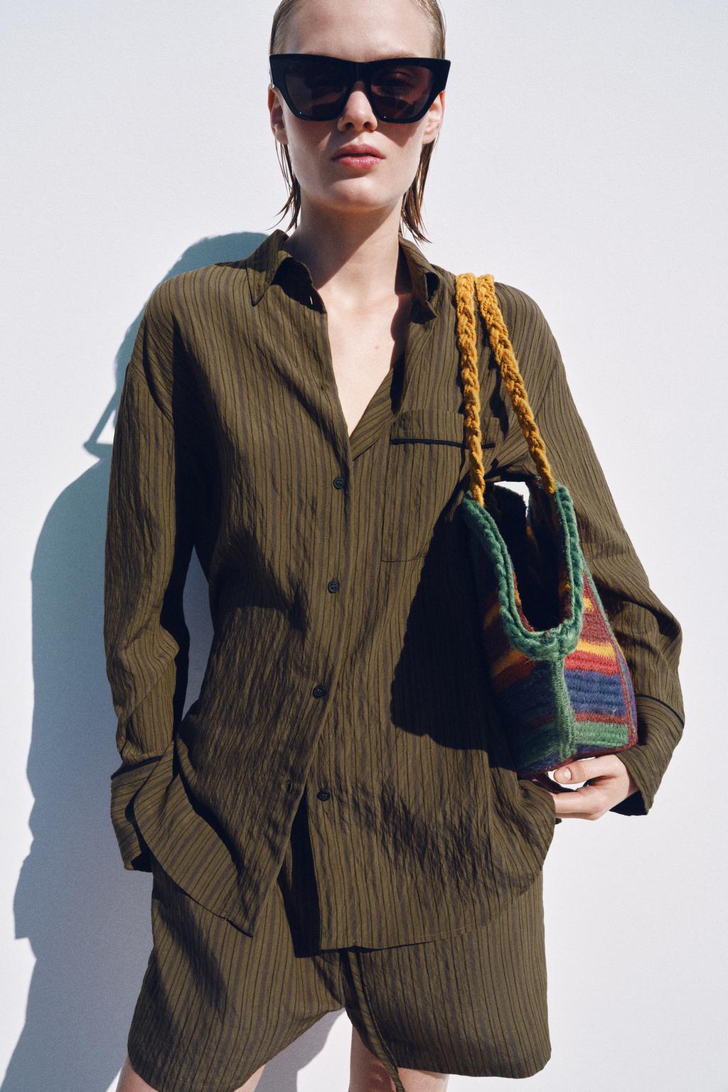 СУМКА ИЗ 100% ДЖУТА В ПОЛОСКУ