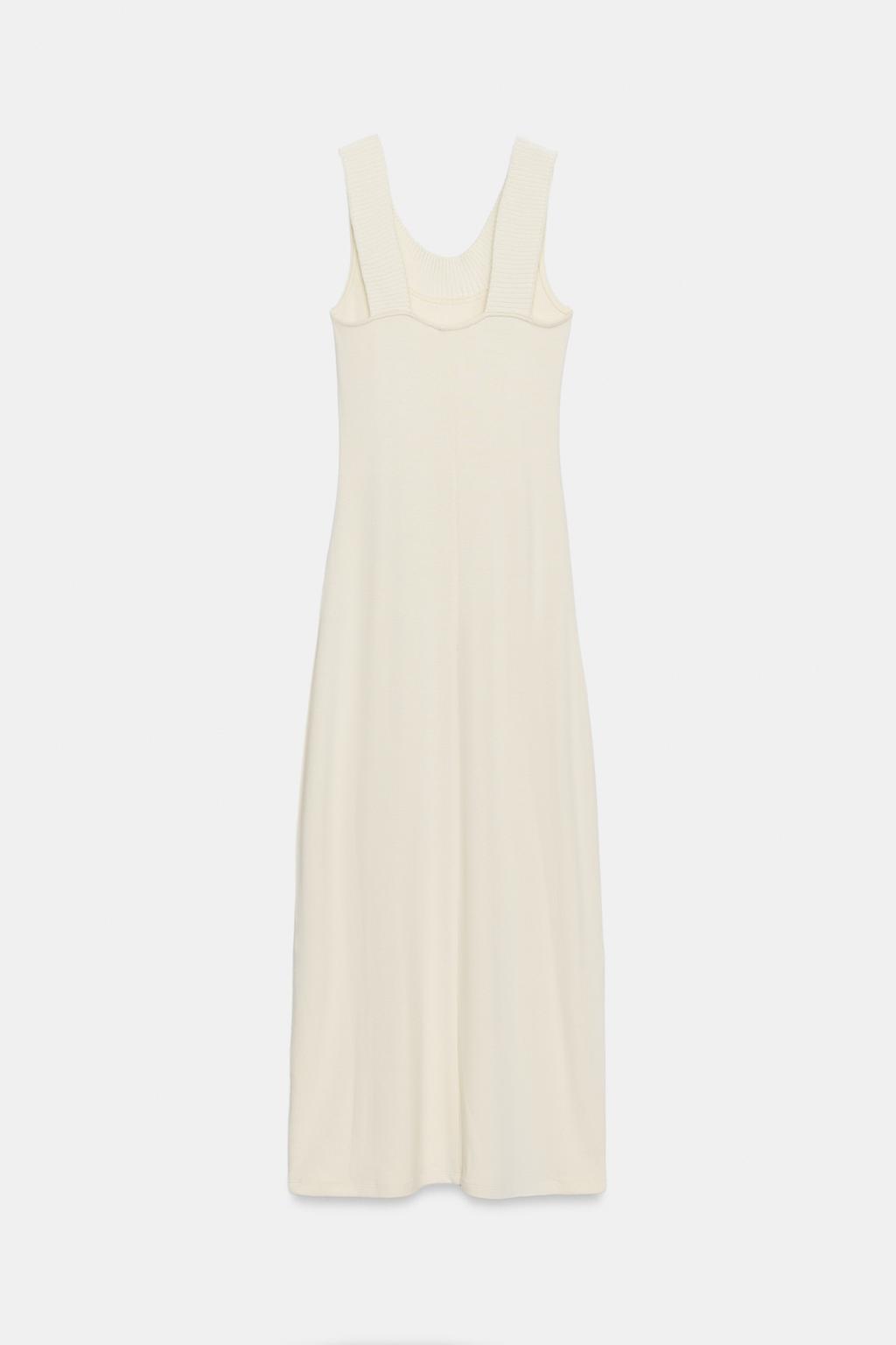 ПЛАТЬЕ В РУБЧИК С ГОРЛОВИНОЙ ХАЛТЕР