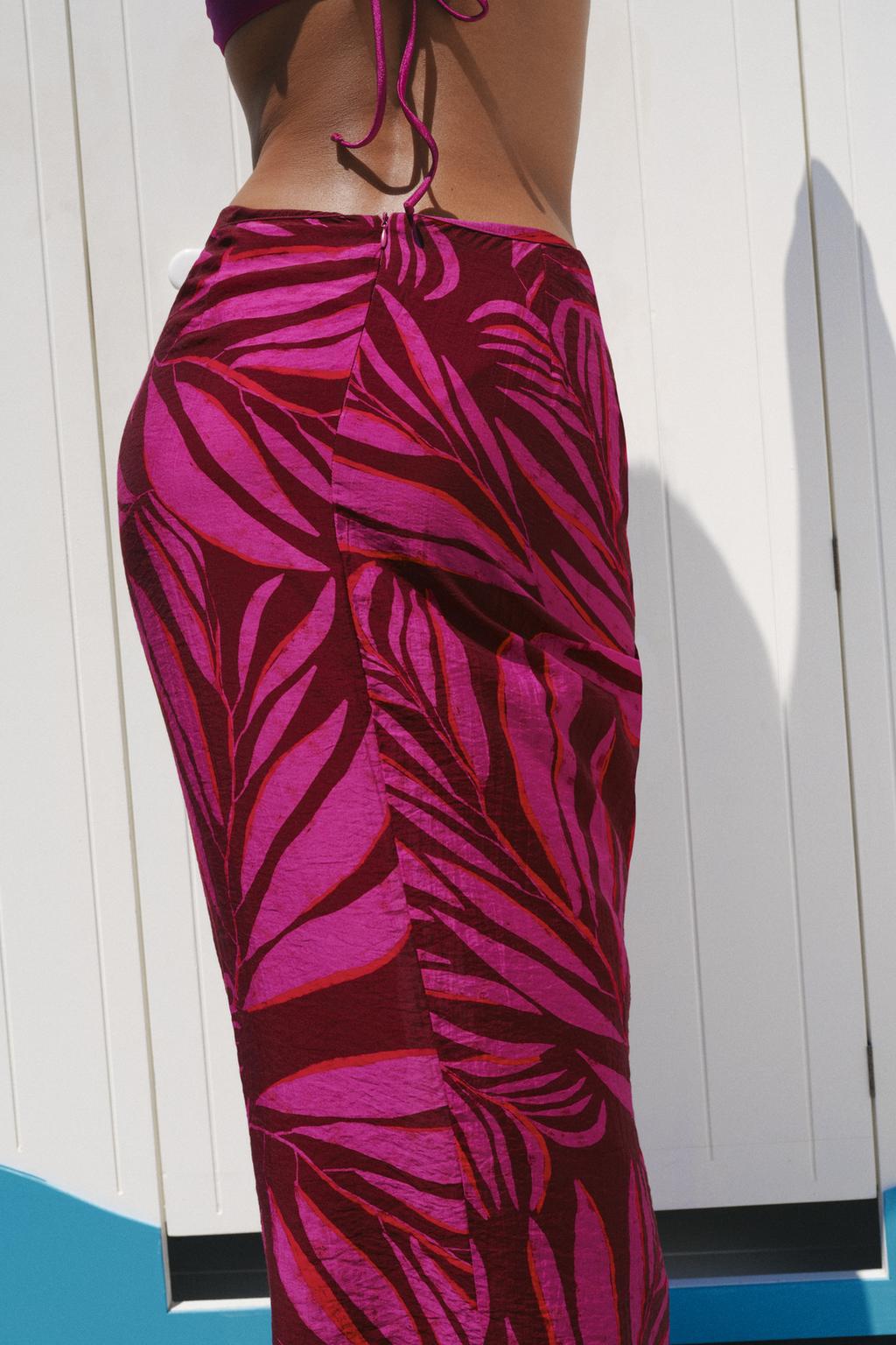 ПАРЕО С ПРИНТОМ «ПАЛЬМЫ»