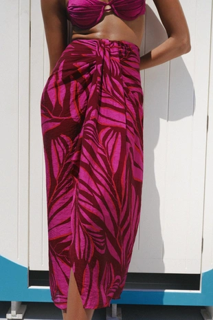 Парео с принтом «пальмы»- Заказать в России