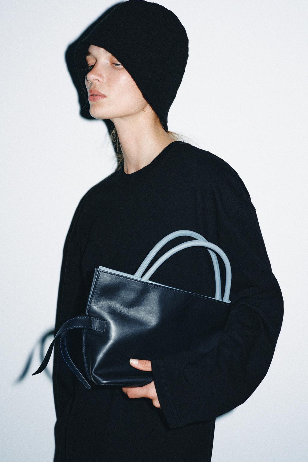 КОЖАНАЯ СУМКА С КЛАПАНОМ