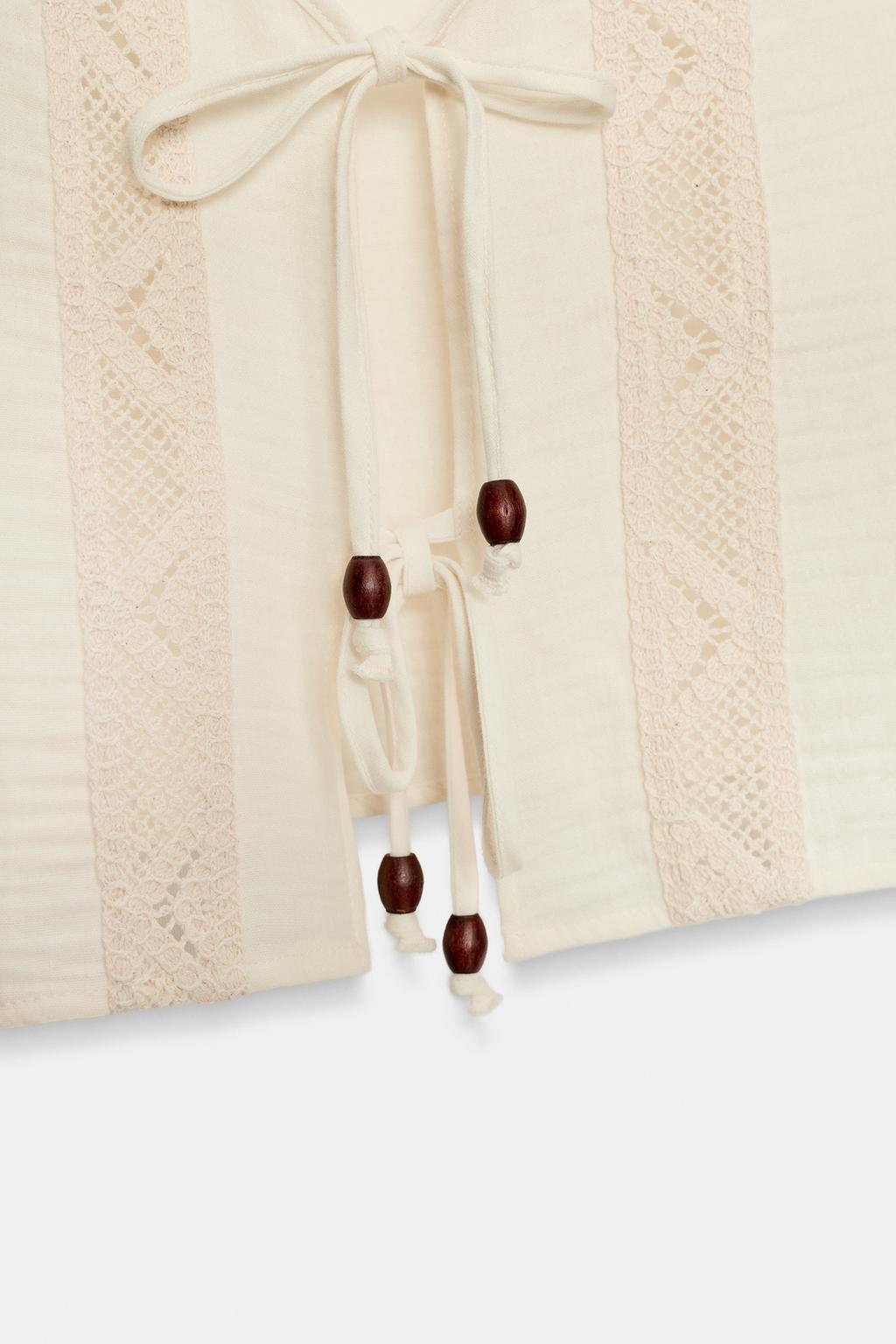 ТОП С ВЫШИВКОЙ И ЗАВЯЗКАМИ