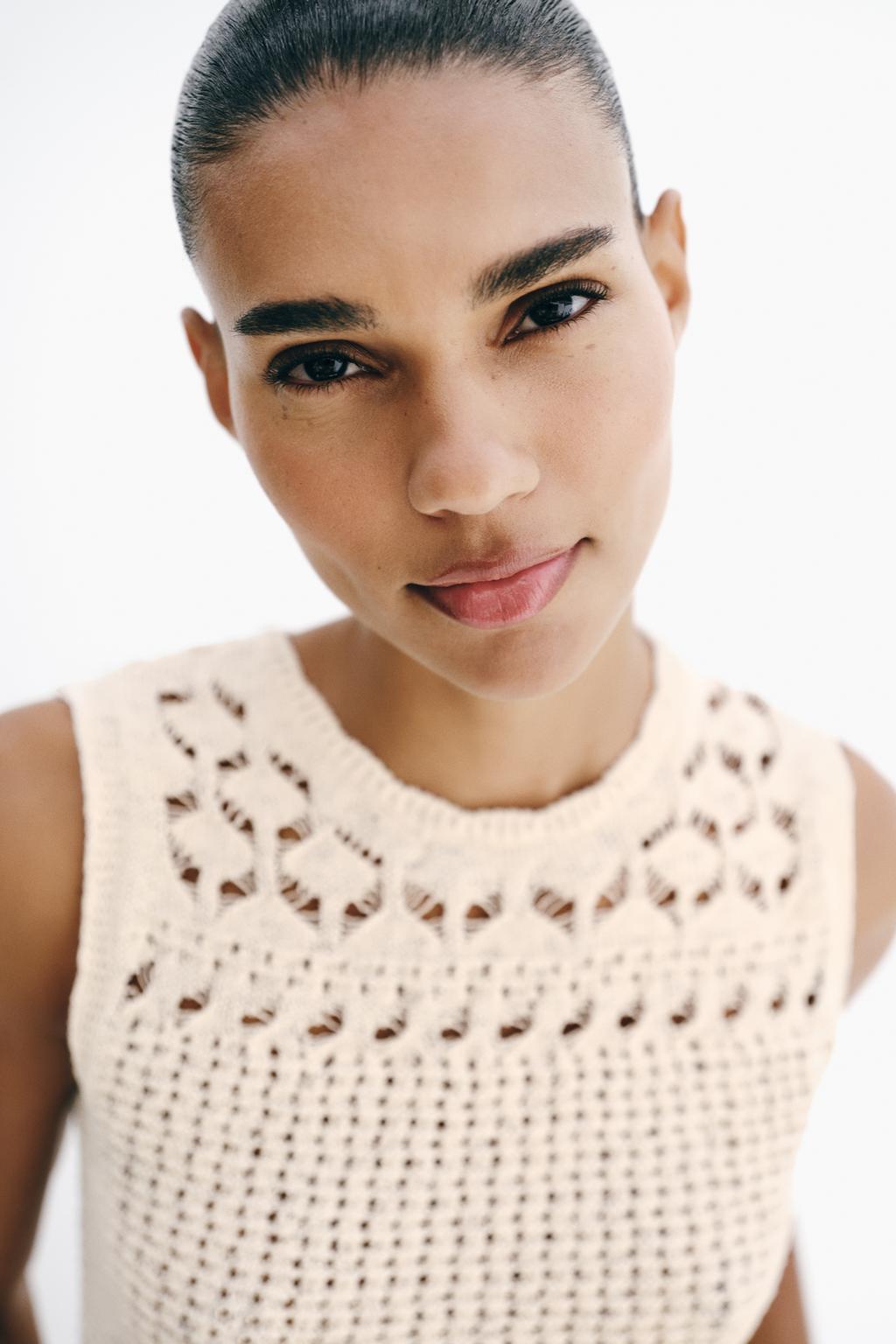 ТОП ИЗ ТРИКОТАЖА POINTELLE